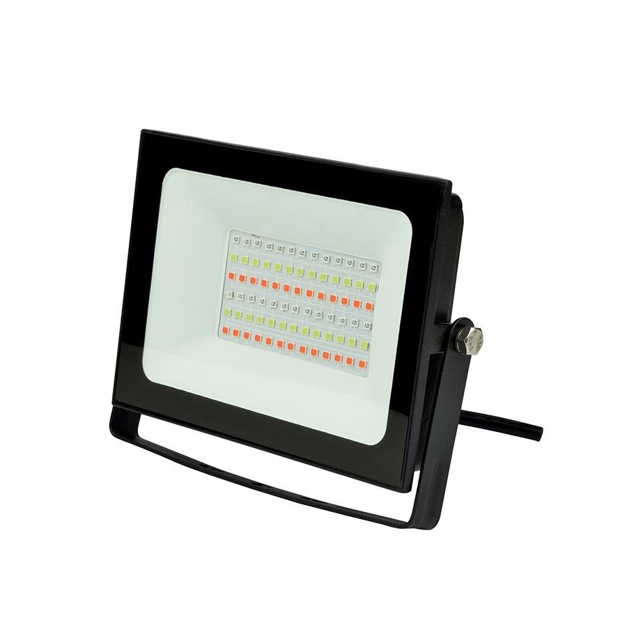 Прожектор светодиодный (UL-00007122) Uniel 30W ULF-F60-30W/RGB IP65 200-240В Black. 