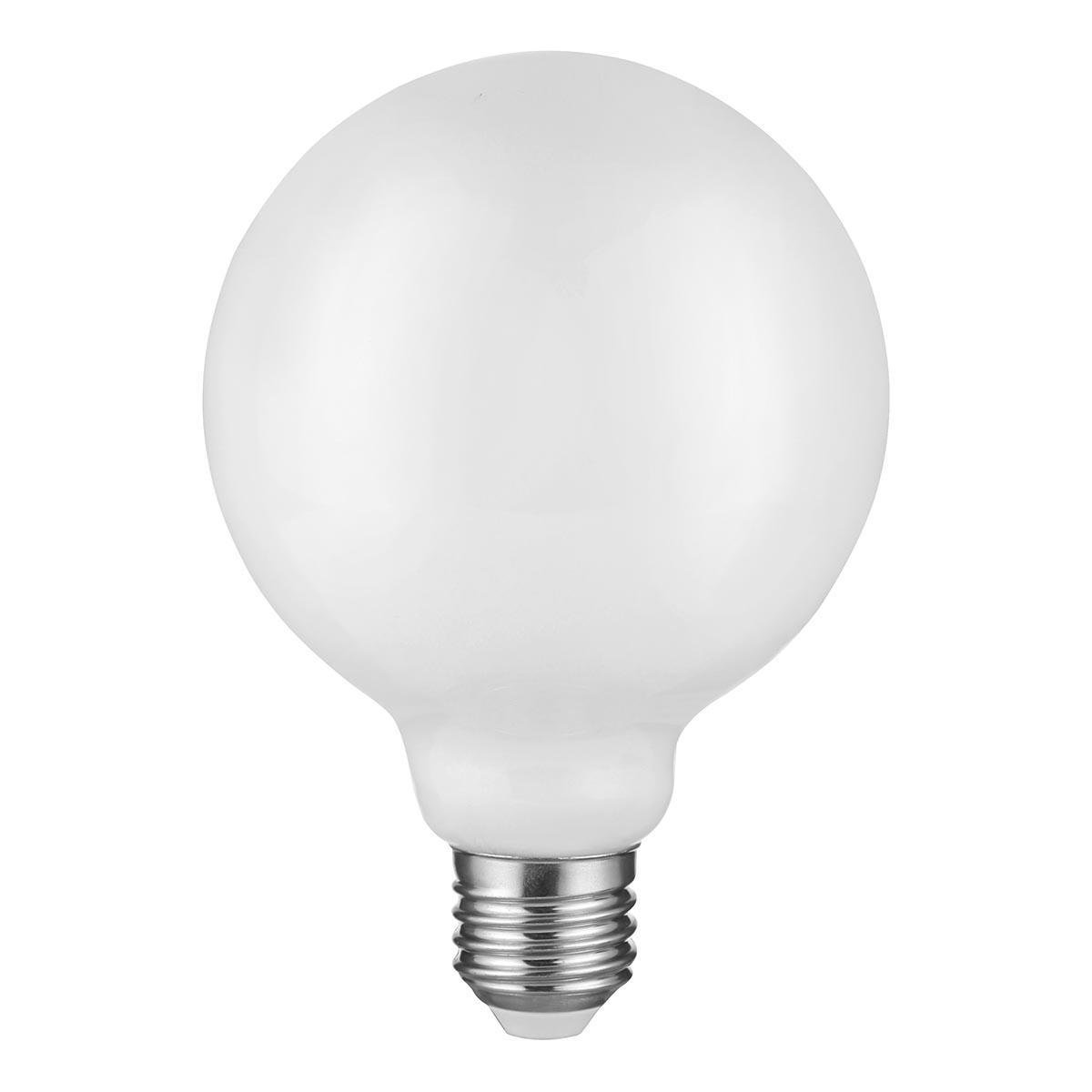 Лампа светодиодная филаментная ЭРА E27 15W 2700K опал F-LED G125-15w-827-E27 opal Б0047038. 