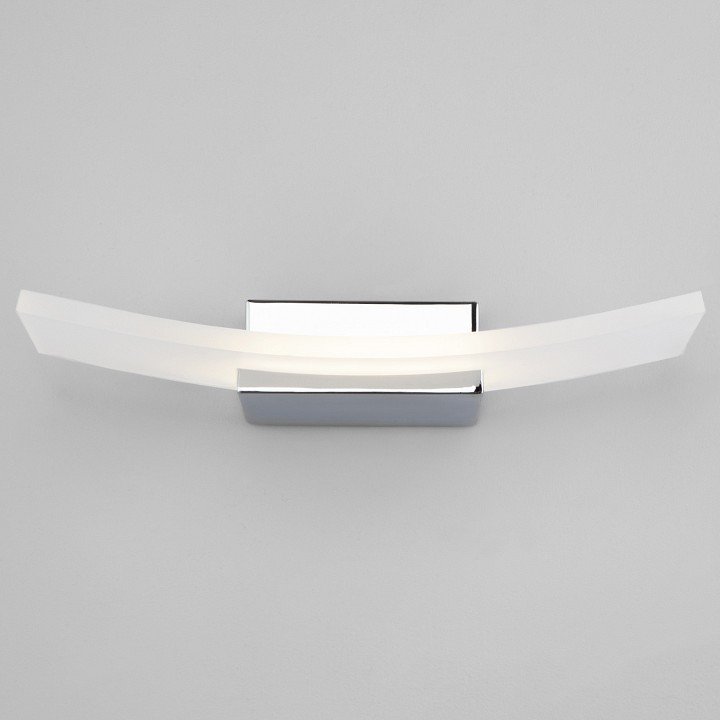 Настенный светодиодный светильник Eurosvet Share 40152/1 LED хром. 