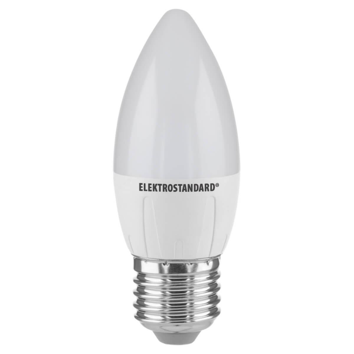 Лампа светодиодная Elektrostandard E27 8W 4200K матовая 4690389152344. 
