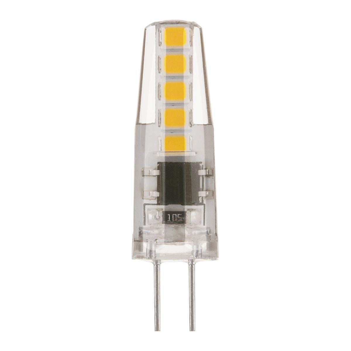 Лампа светодиодная Elektrostandard G4 3W 3300K прозрачная 4690389051692. 