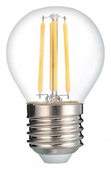 Лампа светодиодная филаментная Thomson E27 11W 2700K шар прозрачная TH-B2095. 
