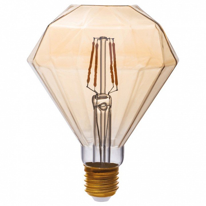 Лампа светодиодная филаментная Thomson E27 4W 1800K бриллиант прозрачная TH-B2195. 