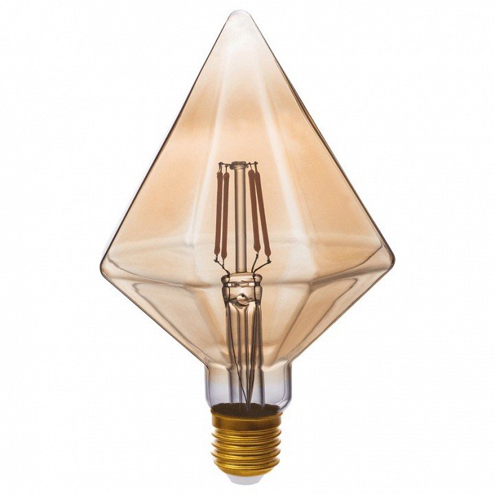 Лампа светодиодная филаментная Thomson E27 4W 1800K бриллиант прозрачная TH-B2197. 