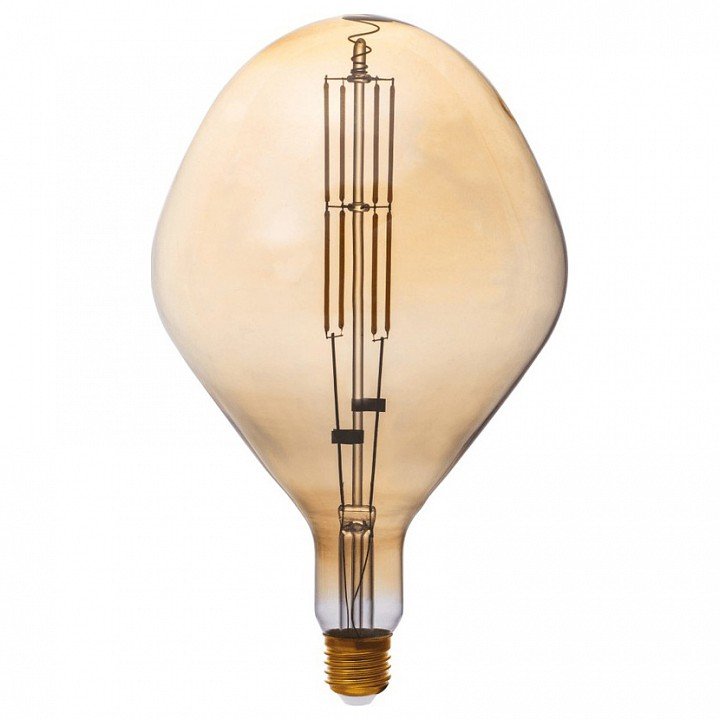 Лампа светодиодная филаментная Thomson E27 8W 1800K груша прозрачная TH-B2178. 