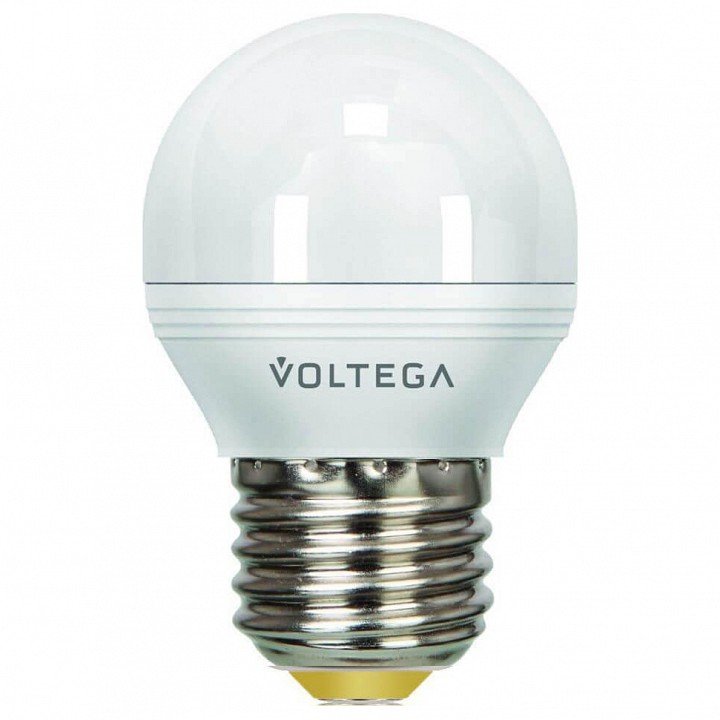 Лампа светодиодная Voltega Simple E27 6Вт 4000K VG2-G2E27cold6W-D. 
