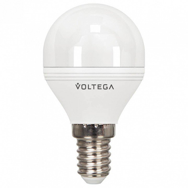 Лампа светодиодная Voltega Simple E14 6Вт 2800K VG2-G2E14warm6W-D. 