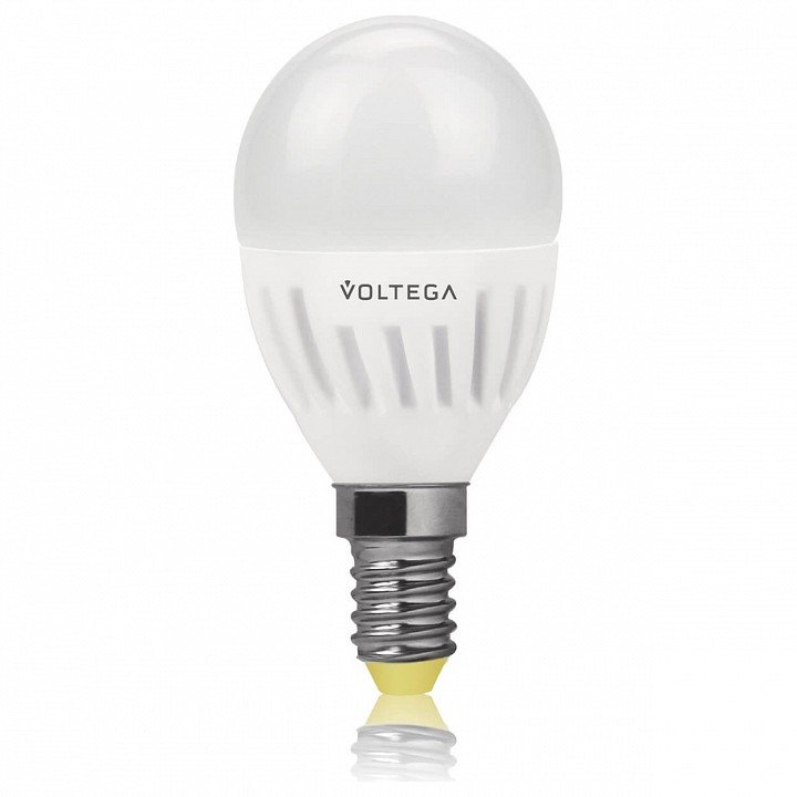 Лампа светодиодная Voltega G2 E14 6.5Вт 4000K VG1-G2E14cold6W-C. 