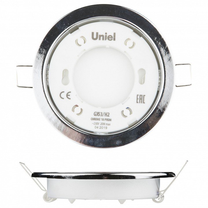 Встраиваемый светильник Uniel GX53-H2 UL-00005052. 
