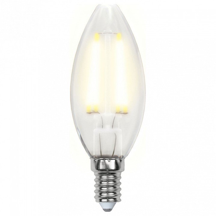 Лампа светодиодная Uniel Sky E14 6Вт 3000K LEDC356WWWE14 220ВFRPLS02WH. 