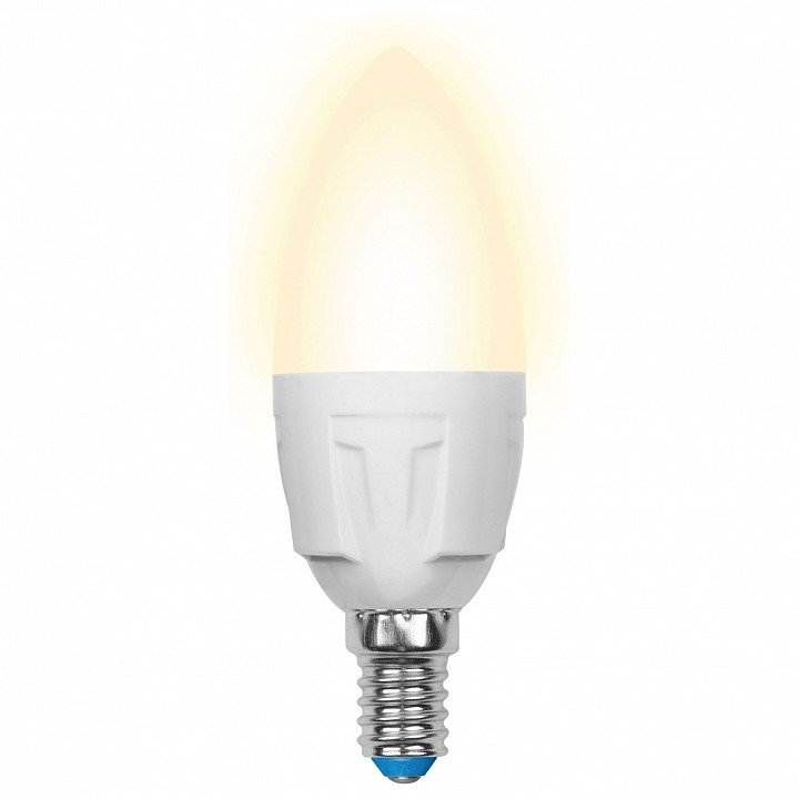 Лампа светодиодная Uniel  E14 7Вт 3000K UL-00002413. 