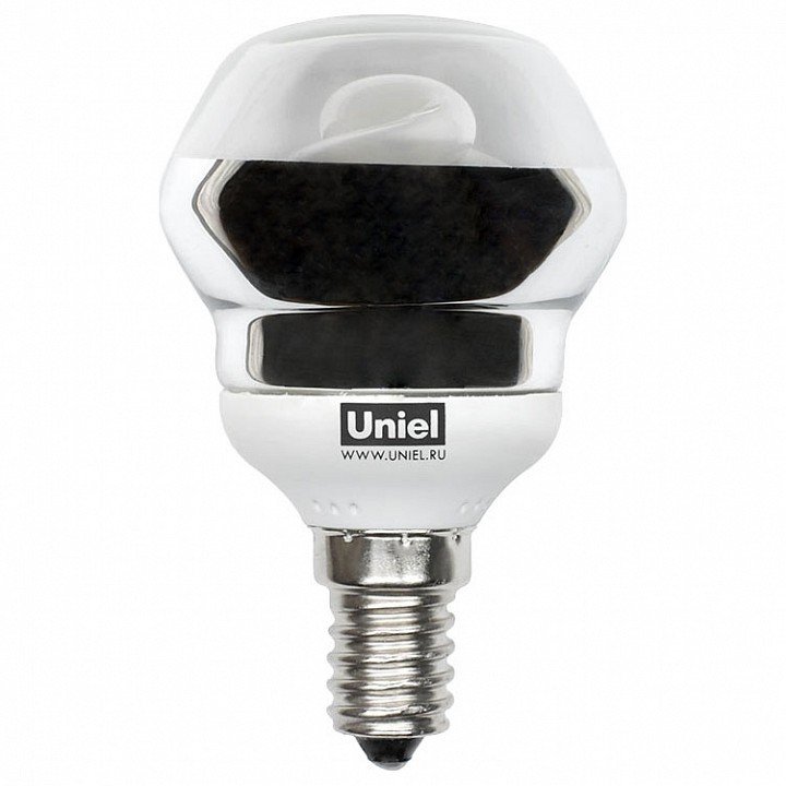 Лампа компактная люминесцентная Uniel  E14 9Вт 2700K 00872. 