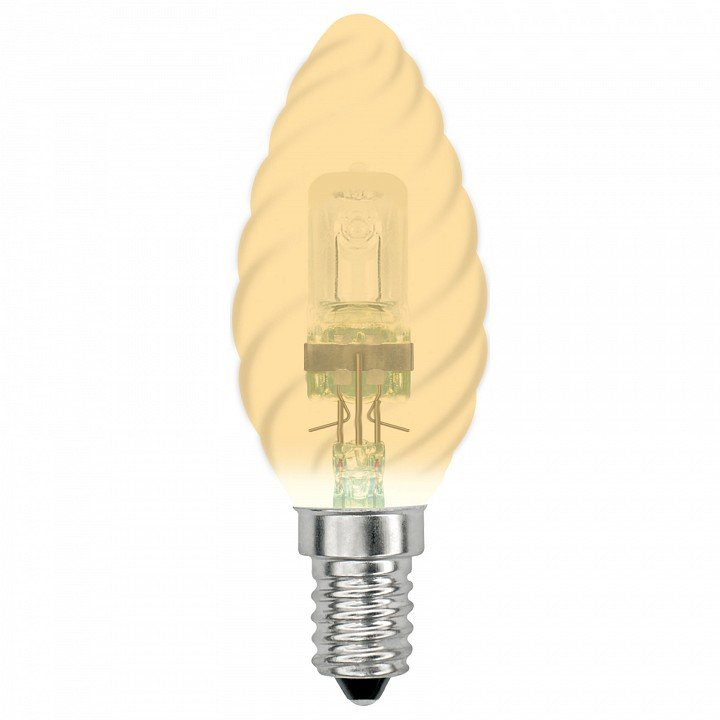 Лампа галогеновая Uniel  E14 28Вт K 04114. 