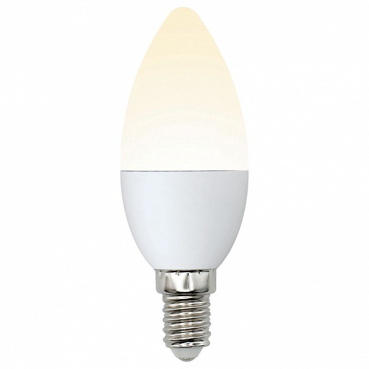 Лампа светодиодная Uniel  E14 6Вт 3000K UL-00002373. 