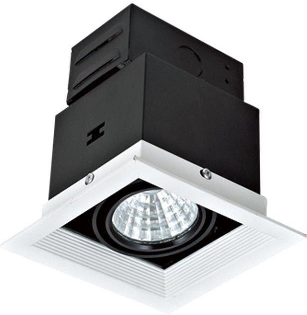 Встраиваемый светильник Ideal Lux Opzione OPZIONE 535.1-5W-WT/BK. 