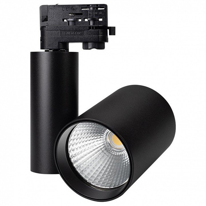 Светильник на штанге Arlight Lgd-Shop LGD-SHOP-4TR-R100-40W Warm3000 (BK, 24 deg). 