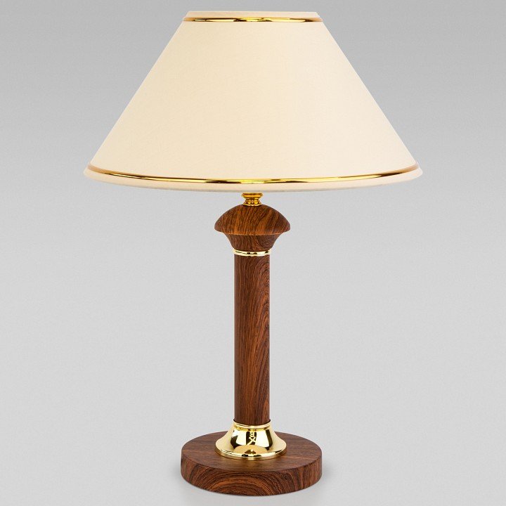 Настольная лампа Eurosvet Lorenzo 60019/1 орех. 