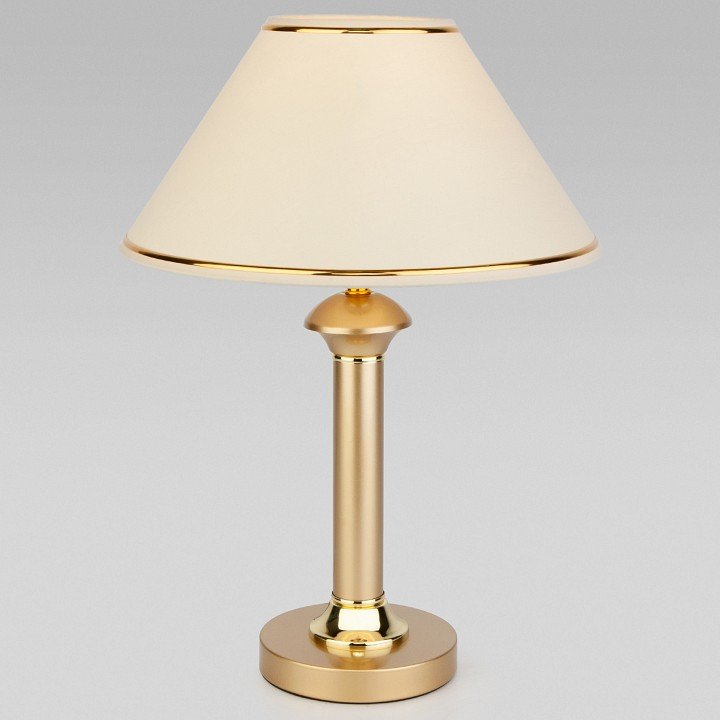 Настольная лампа Eurosvet Lorenzo 60019/1 перламутровое золото. 