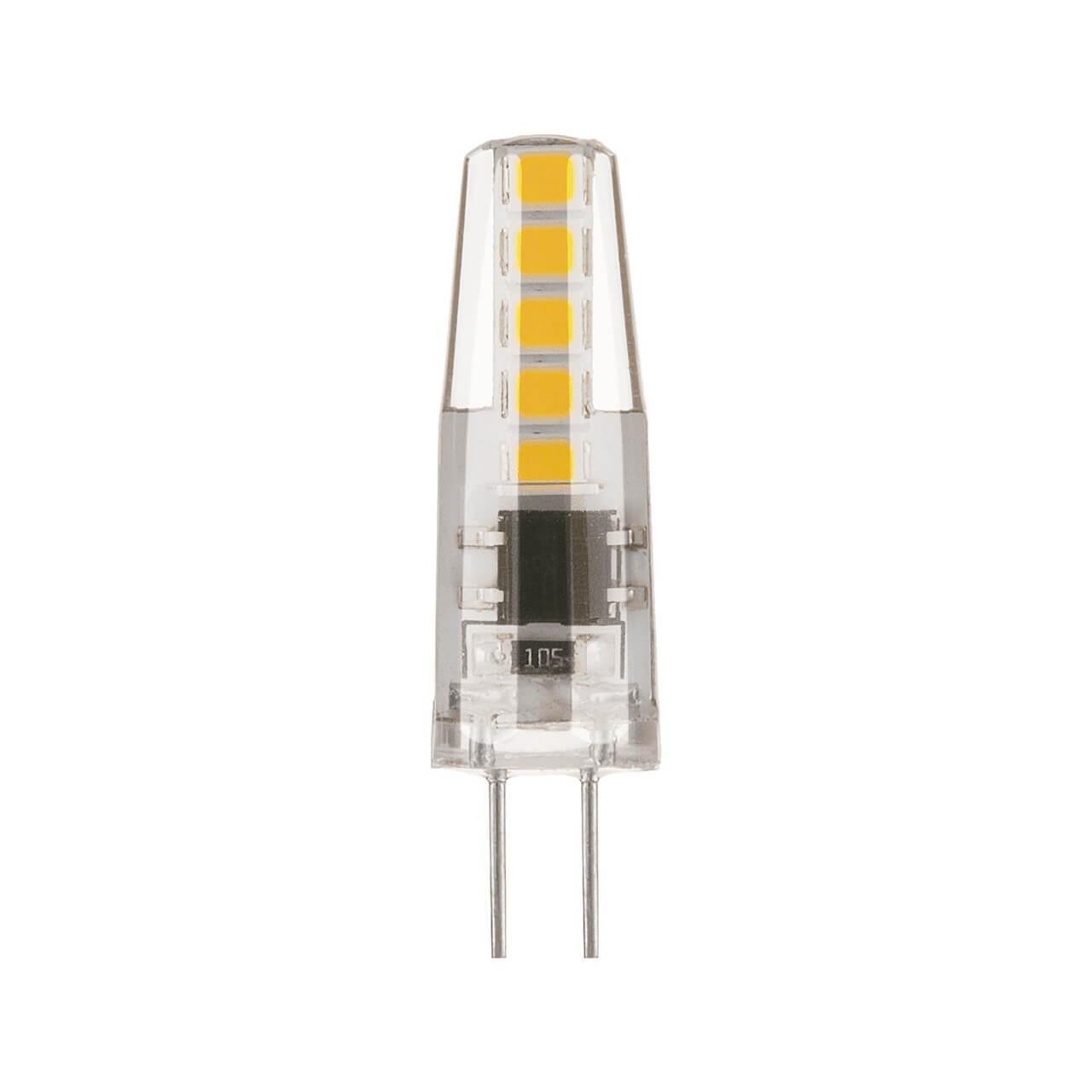 Лампа светодиодная Elektrostandard G4 3W 3300K прозрачная 4690389051708. 