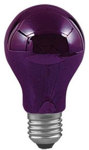 Лампа накаливания диммируемая Paulmann Е27 75W фиолетовая 59070. 