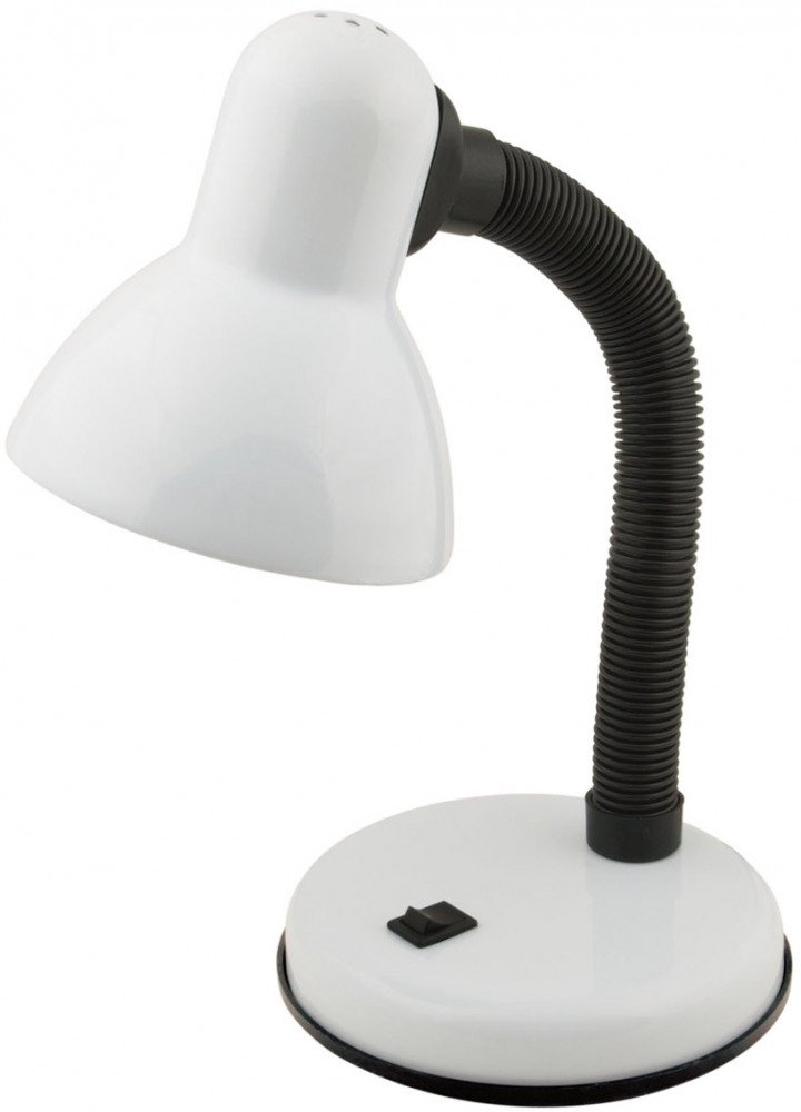 Интерьерная настольная лампа  TLI-204 White. E27. 