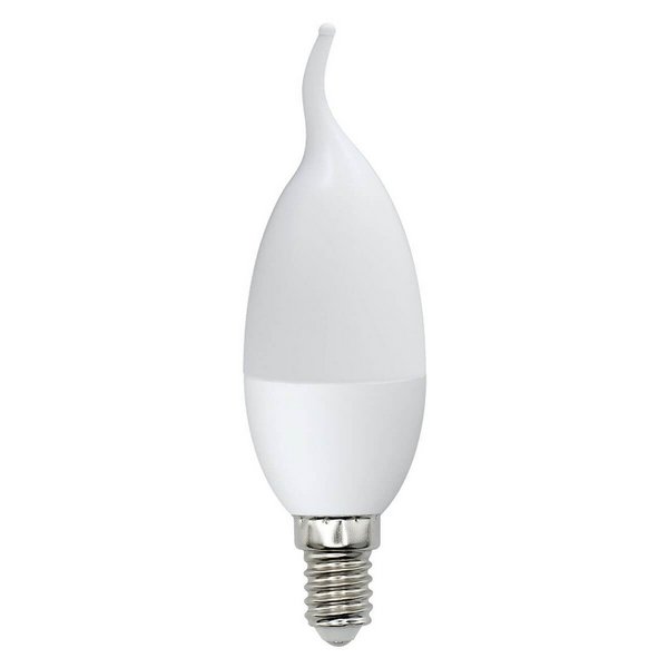 Лампочка светодиодная  LED-CW37-6W/WW/E14/FR/O картон. 