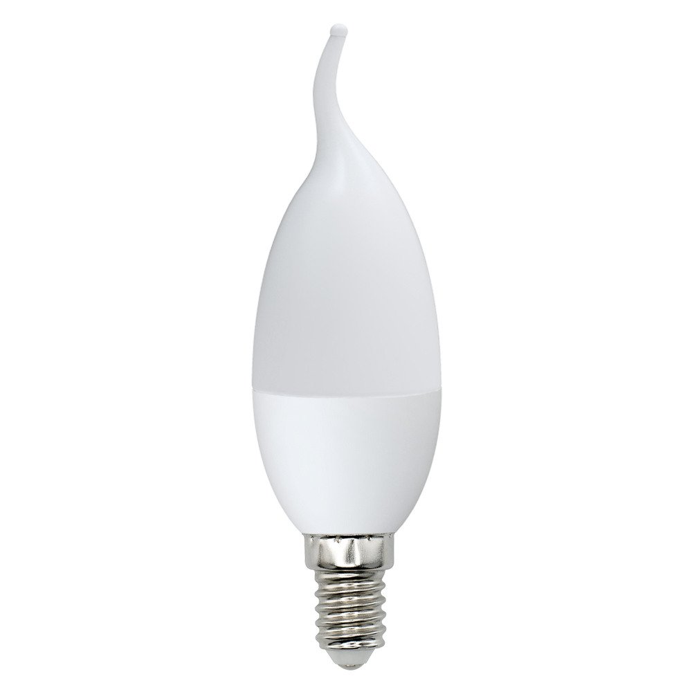 Лампочка светодиодная Volpe LED-CW37-7W/WW/E14/FR/NR картон. 