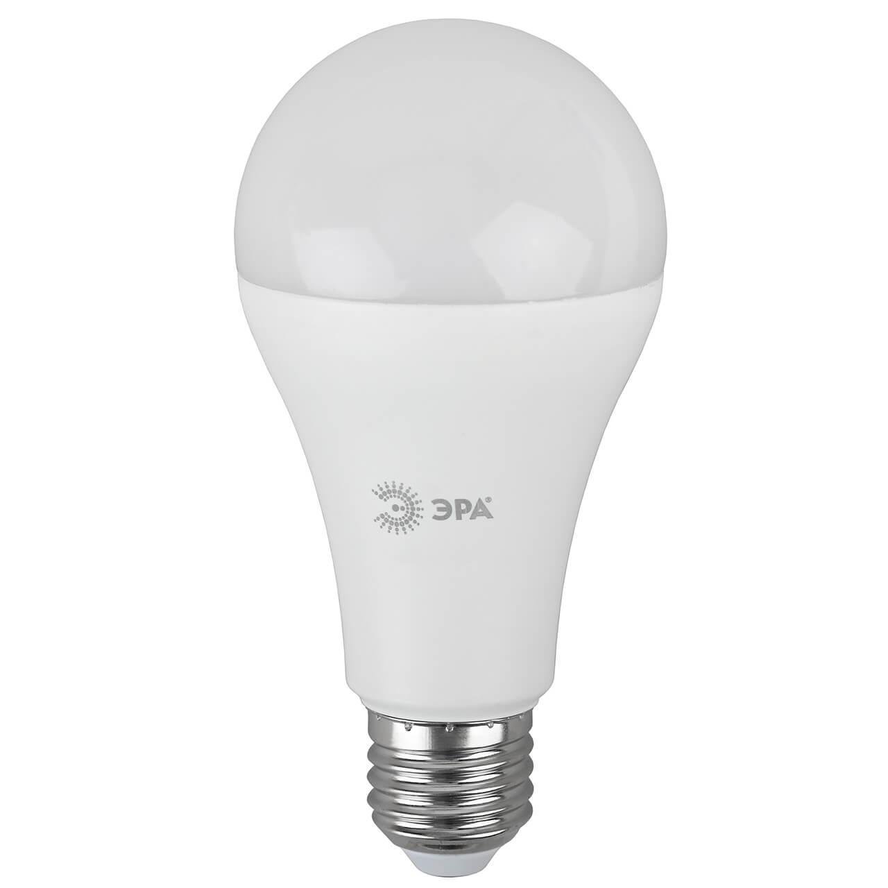 Лампа светодиодная ЭРА E27 30W 4000K матовая LED A65-30W-840-E27 Б0048016. 