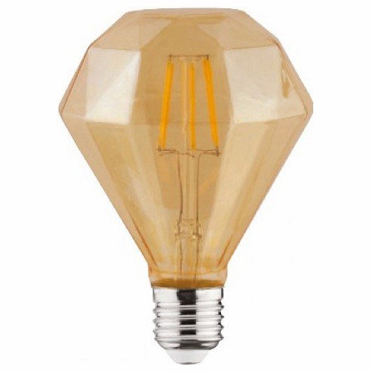 Лампа светодиодная Horoz Electric Rustic Diamond E27 4Вт 2200K HRZ01000437. 