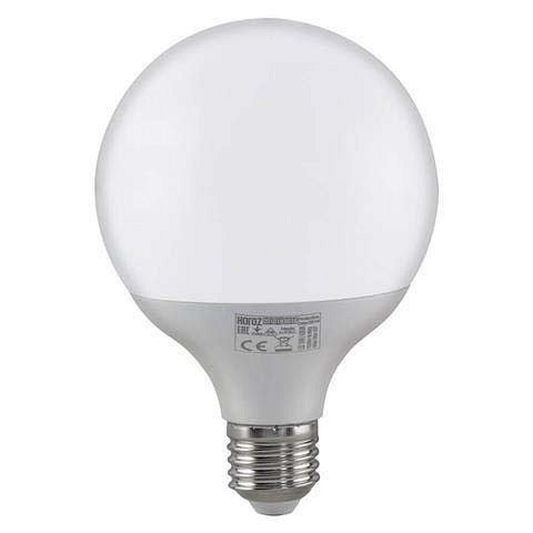 Лампа светодиодная Horoz Electric Globe-16 E27 16Вт 6400K HRZ00002492. 