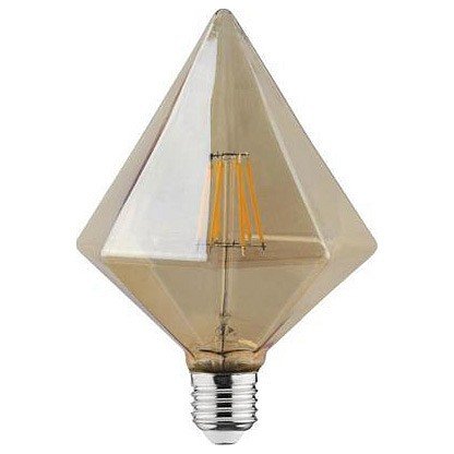 Лампа светодиодная Horoz Electric Rustic Crystal E27 6Вт 2200K HRZ00002377. 