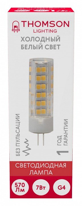 Лампа светодиодная Thomson G4 TH-B4233. 
