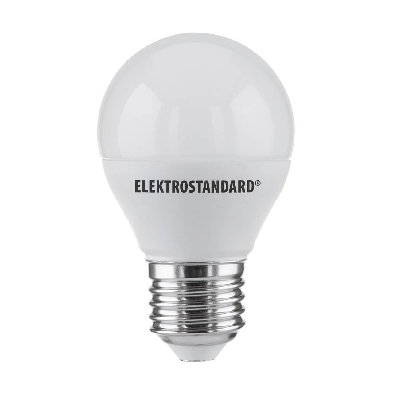 Лампа светодиодная Elektrostandard E27 7W 4200K матовая 4690389055263. 