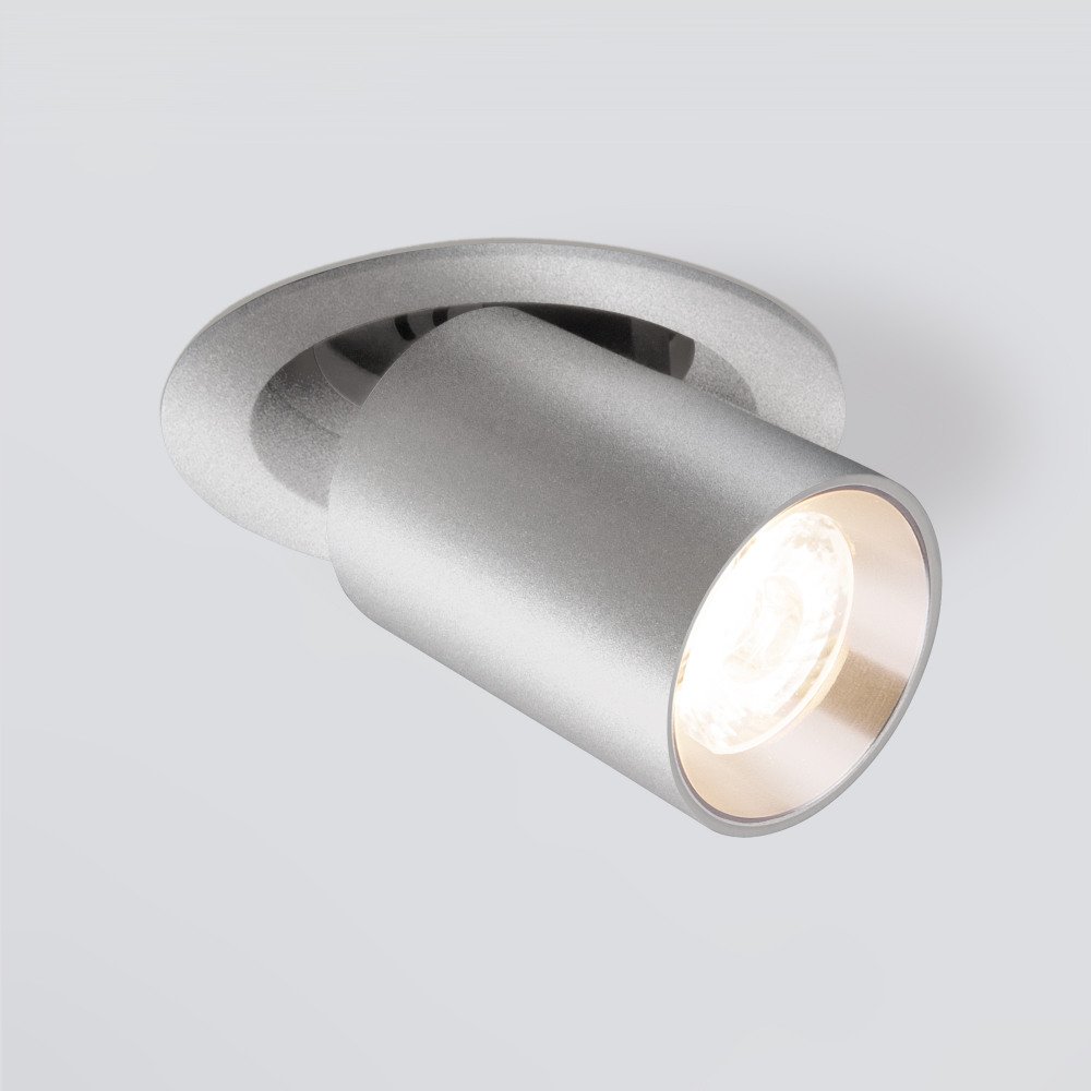 Точечный светильник Elektrostandard 9917 LED 10W 4200K серебро. 