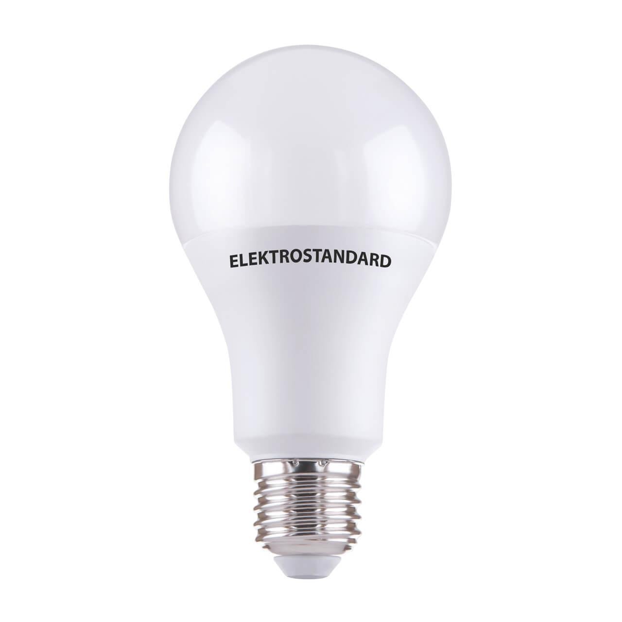 Лампа светодиодная Elektrostandard E27 20W 6500K матовая 4690389163951. 