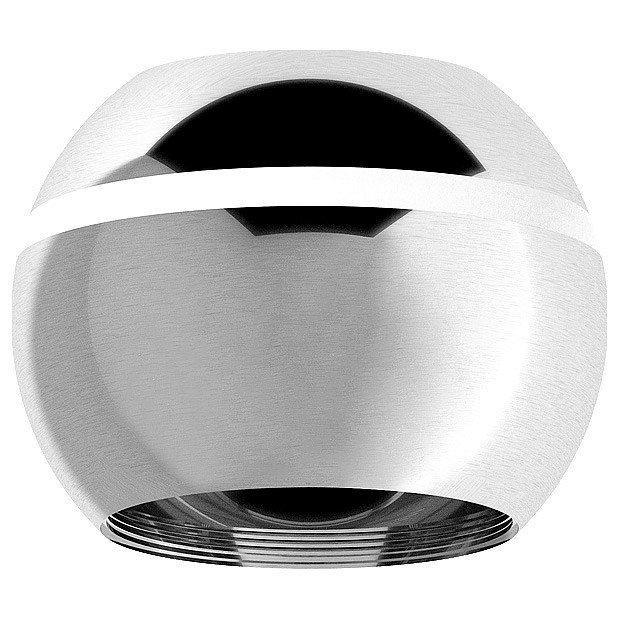 Накладной светильник Ambrella Diy Spot 2 C1104 PSL серебро полированное D100*H80mm MR16 GU5.3 LED 3W 4200K. 