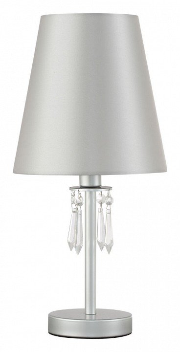 Настольная лампа Crystal Lux Renata LG1 Silver. 