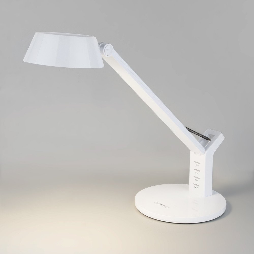Офисная настольная лампа Eurosvet Slink 80426/1 белый. 