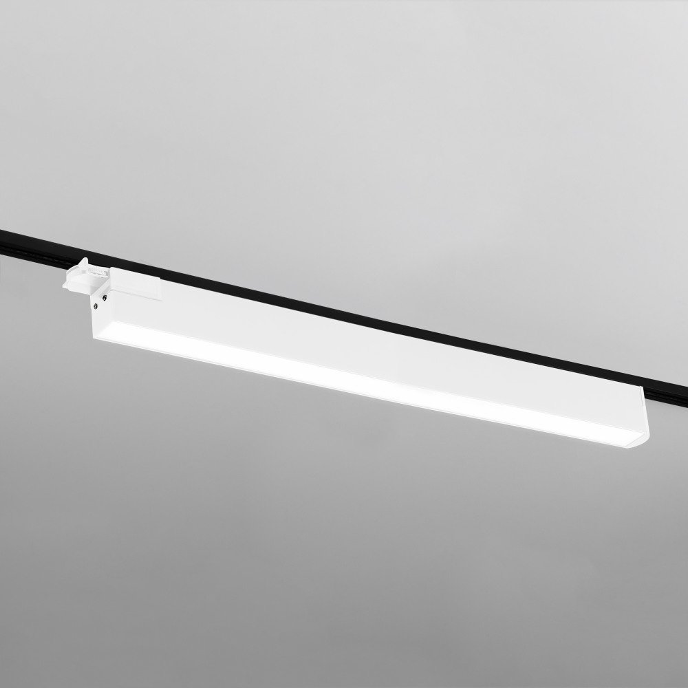 Трековый светильник Elektrostandard X-Line X-Line белый матовый 28W 4200K (LTB55) трехфазный. 