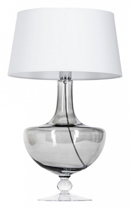 Настольная лампа декоративная 4 Concepts Oxford Transparent Black L048311501. 