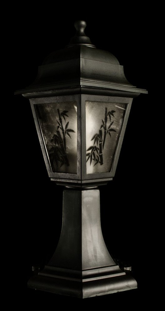 Наземный фонарь Arte Lamp Zagreb A1113FN-1BK. 