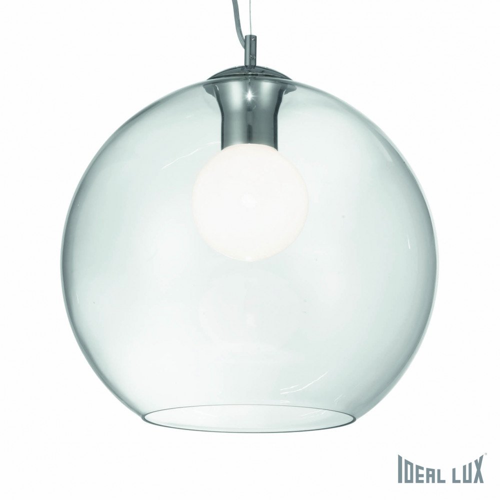 Подвесной светильник Ideal Lux Nemo Sp1 D40 Trasparente 052816. 