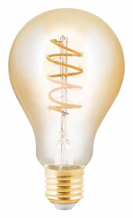 Лампа светодиодная Eglo E27 4W 2000K янтарная 11875. 