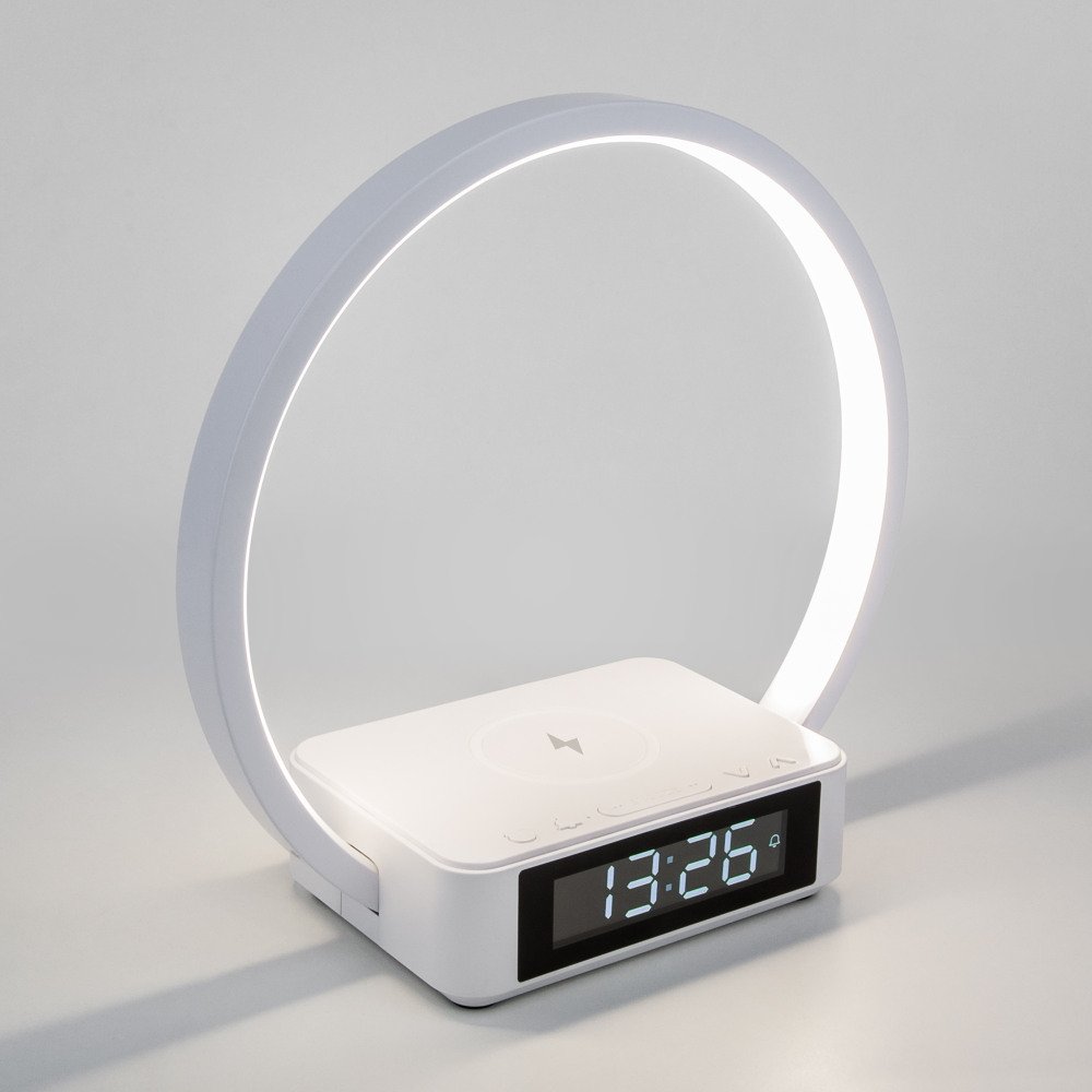 Интерьерная настольная лампа Eurosvet Timelight 80505/1 белый. 