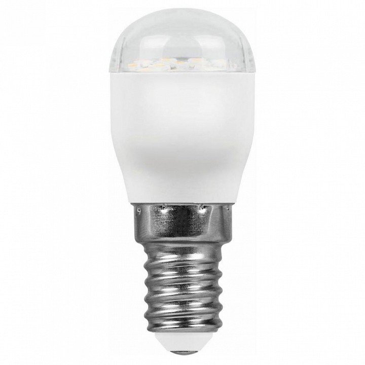 Лампа светодиодная Feron E14 2W 2700K Цилиндр Матовая LB-10 25295. 