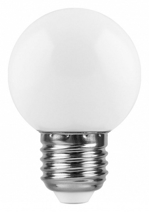 Лампа светодиодная Feron E27 1W 2700K матовая LB-37 25878. 