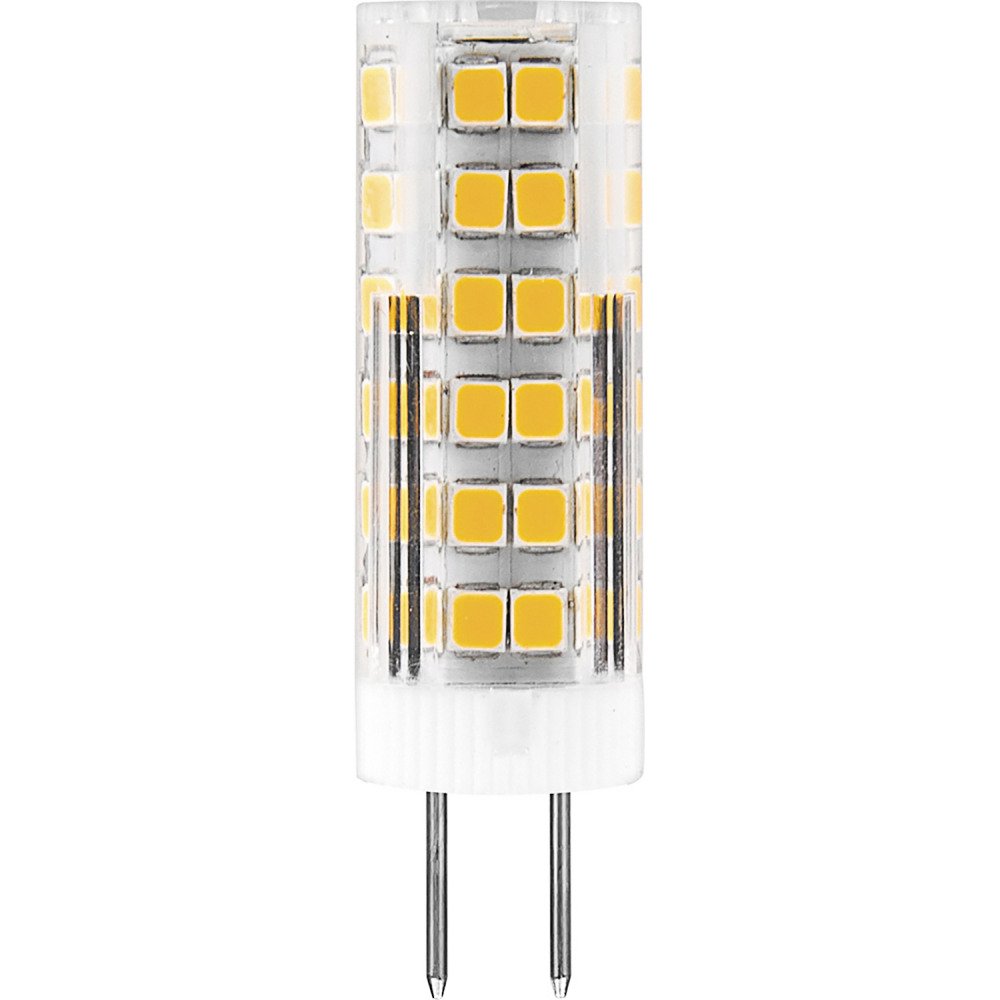 Лампа светодиодная Feron G4 7W 4000K прозрачная LB-433 25864. 