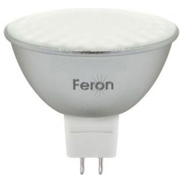 Лампа светодиодная Feron MR16 G5.3 7W 4000K Грибок матовая LB-26 25236. 