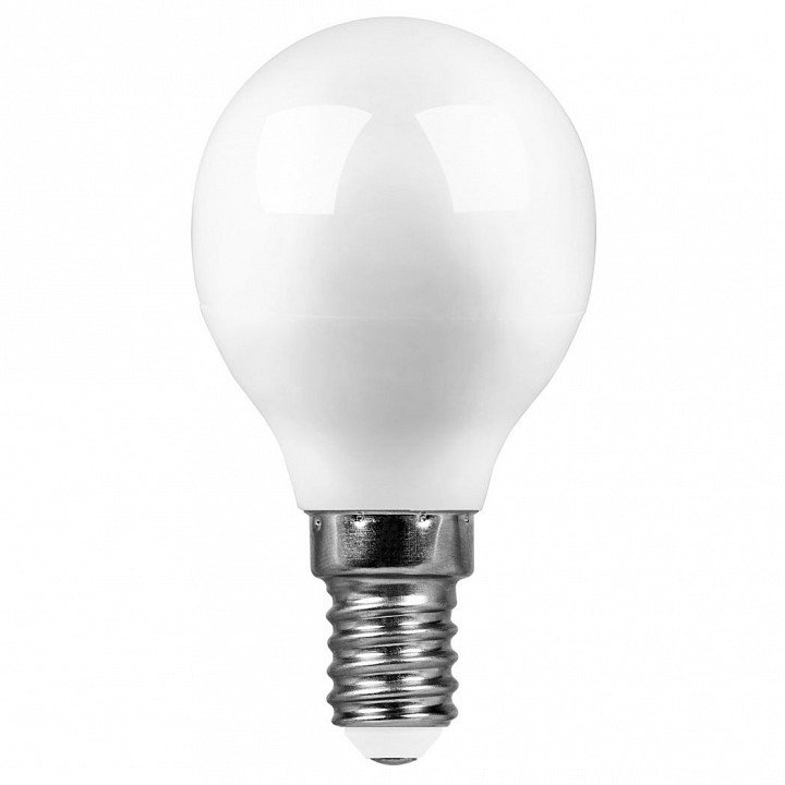 Лампа светодиодная Feron E14 7W 2700K матовая SBG4507 55034. 