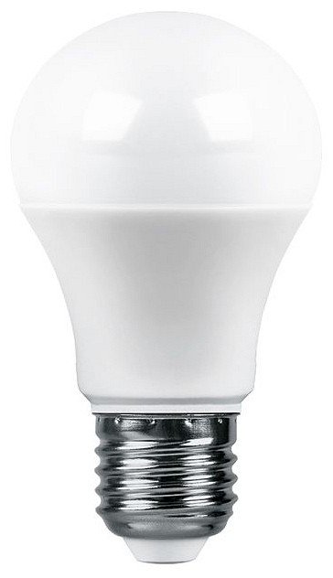 Лампа светодиодная Feron E27 9W 2700K Матовая LB-1009 38026. 